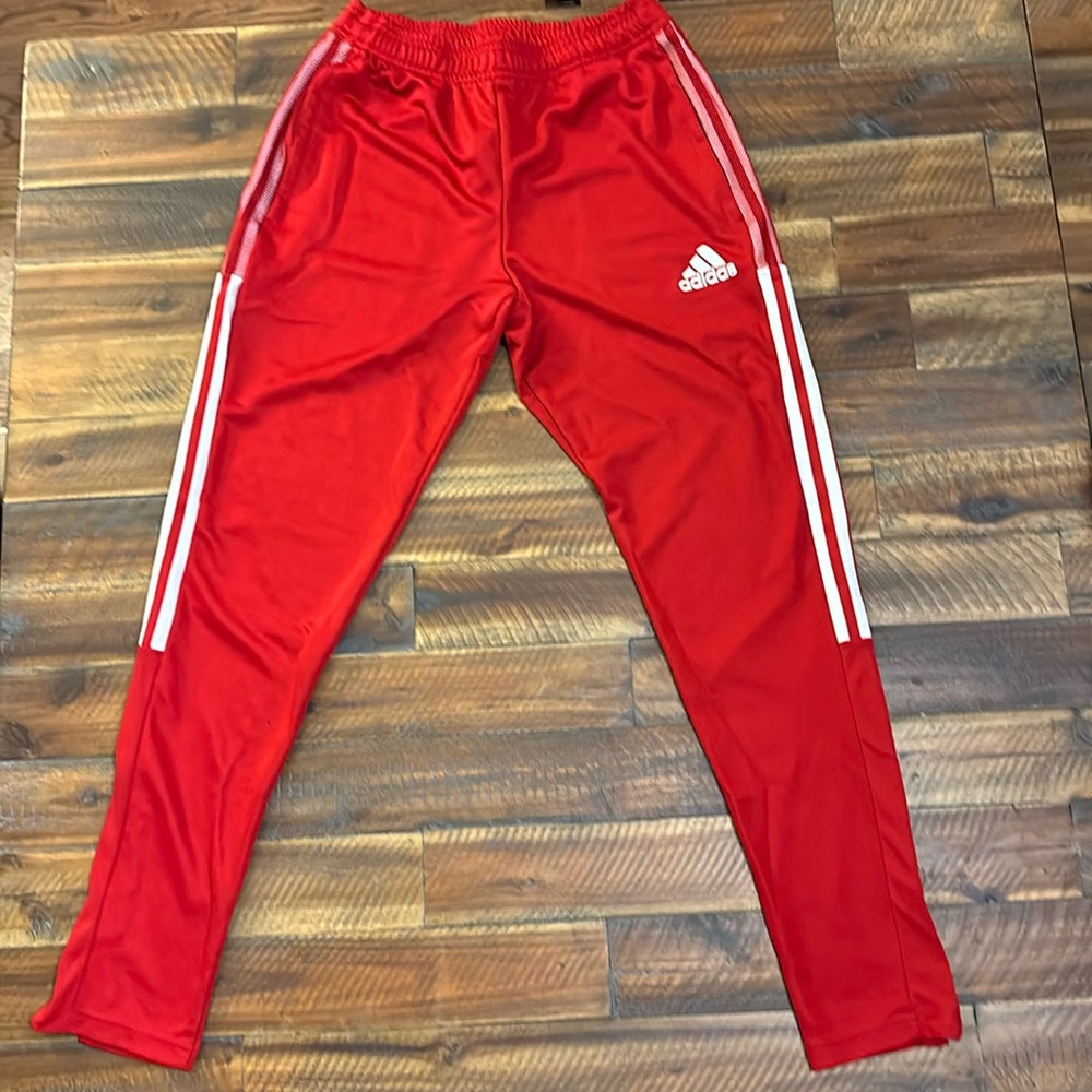 Red Addidas Joggers
